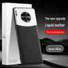 Защитный чехол из жидкой кожи для Huawei Mate30 Pro, устойчивый к падениям и загрязнениям.