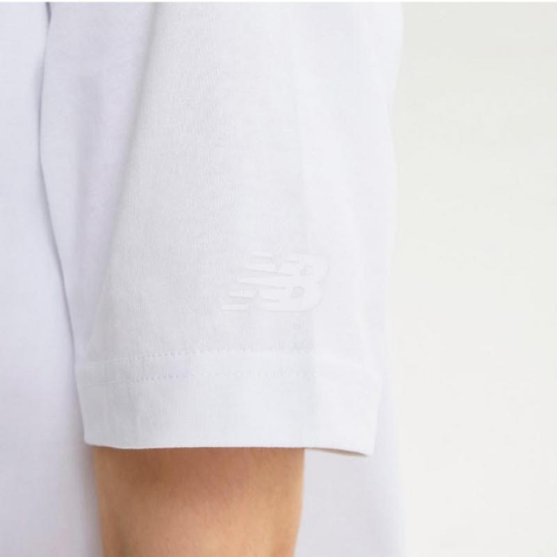 New Balance Футболка Kqj Nbnee21523 10 Uni Nb BOy BOstOn с коротким рукавом O