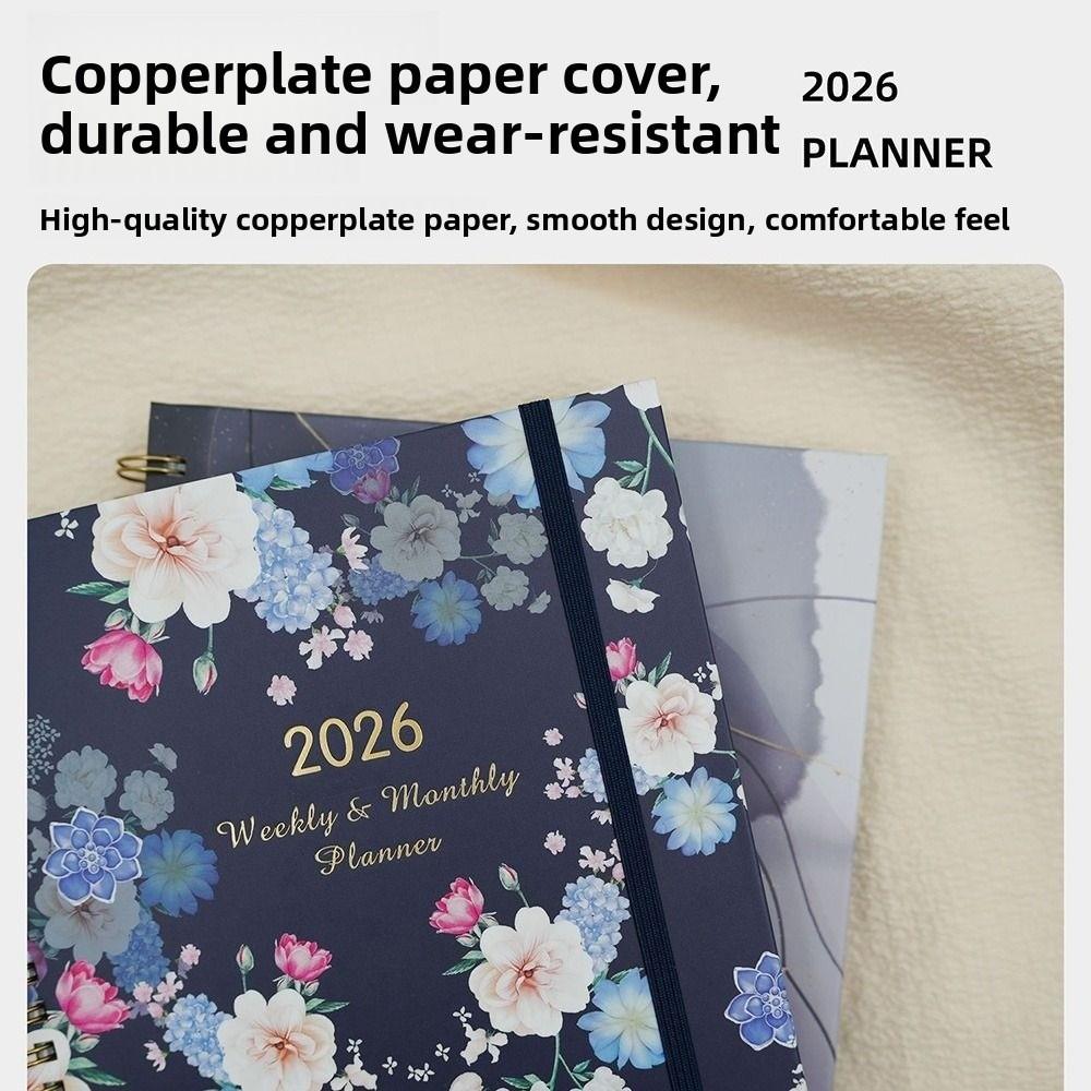 Английский 2026 Планировщик Расписания Блокнот Износостойкий Список Дел Эффективность Блокнот Плотная Бумага Закладка