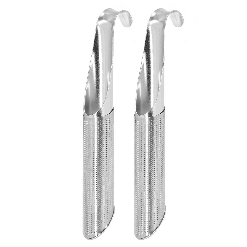 2 шт., нержавеющая сталь, ситечко для чая с длинной ручкой, фильтр для чая, инструменты для приготовления чая для бизнеса