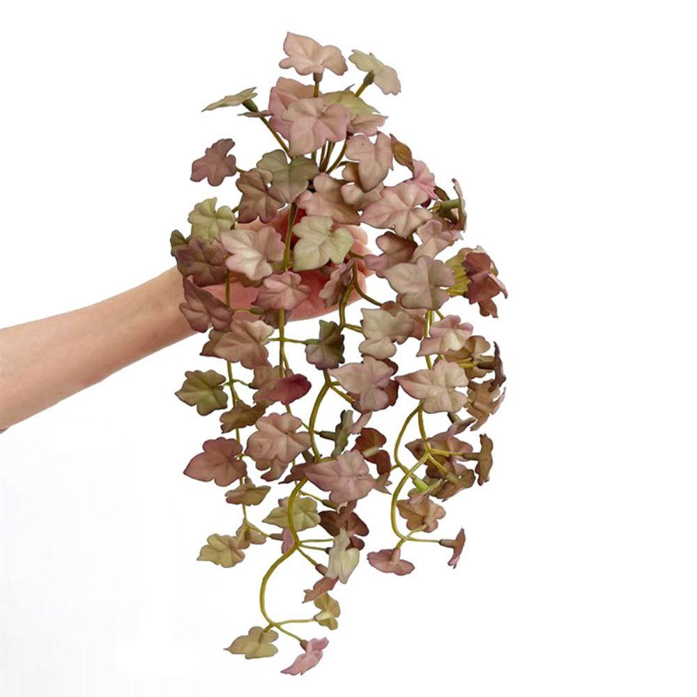 Long Artificial Plant Green Faux Copper Coin Grass Creative Succulent Plants Leaves  Home Office