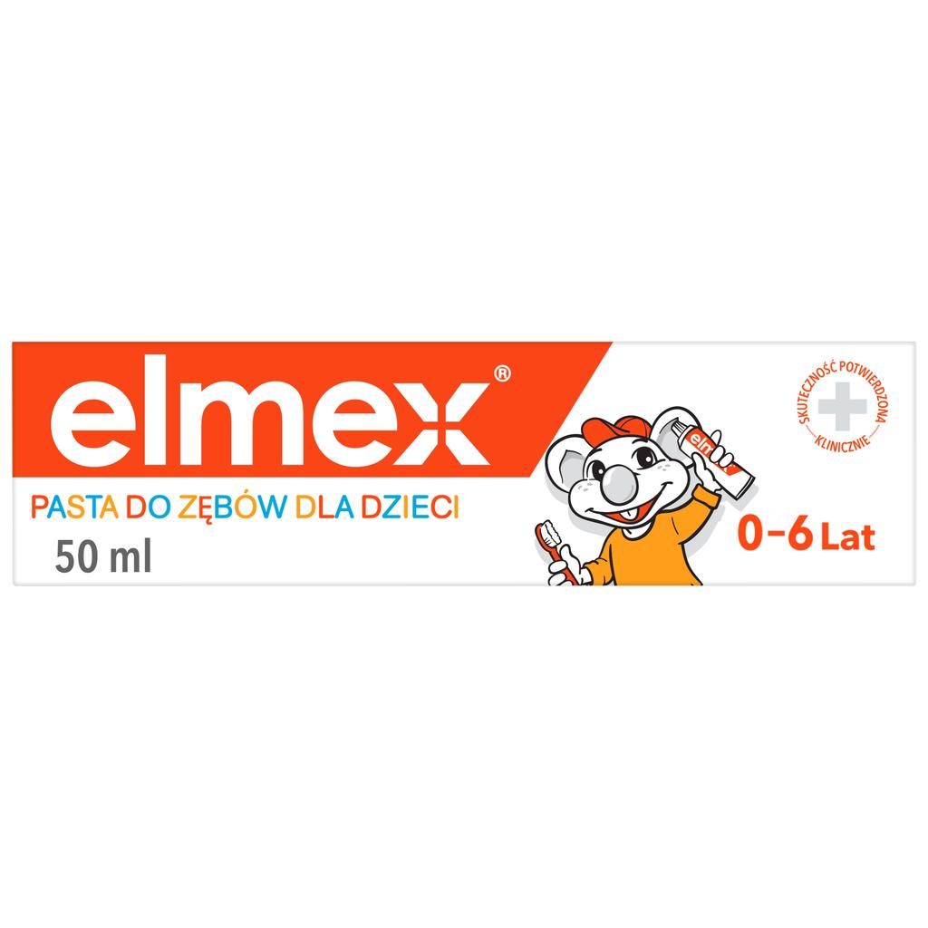 Elmex Anti-Cavity Toothpaste, For Children 0-6 Years 50