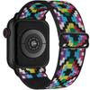 Stretchy Solo Loop Bands for Apple Watch Band 38/40/41/42/44/45/49mm Nylon Bracelet for iWatch Series 9 8 7 6 5 4 Se Ultra 2