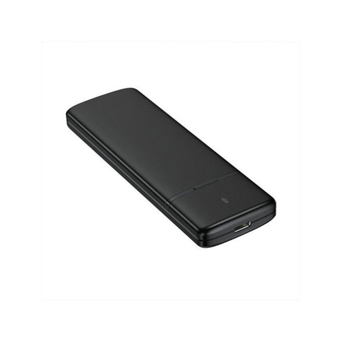 Aisens Ultra Data Caja Externa SSD M.2 PCIe/SATA a USB 3.2 Negra