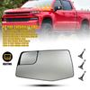 Left Mirror Glass Fits - Chevrolet Silverado 1500 GMC Sierra 1500 2500 A