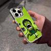 Superhero H-Hulk Phone Case For IPhone 17 Air 16 E 15 14 13 12 11 Plus Pro Max Electroplated Transparent Soft Shell