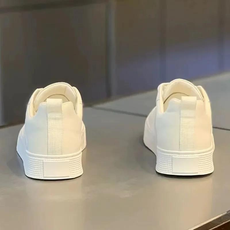 Модные белые повседневные кожаные мужские кроссовки, удобные трендовые кроссовки для мужчин, дышащие кроссовки, спортивная обувь, мужские кроссовки