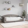VidaXL Taupe Daybed 90x200 Cm Fabric 354186