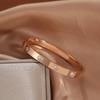 18k Rose Gold Diamond Buckle Bracelet - Korean Stylish Design, High-End Jewelry