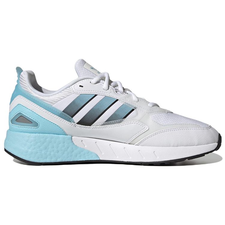 Adidas ZX 1K Boost 2.0 White Bliss Blue Unisex Sneakers Cloud-White Core-Black GW6796