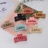 1pc Matte Double-toothed Square Clip for Women's Large Hair Clip, Simple Temperament Hair Clip for Back of Head
