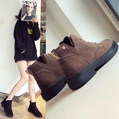 Модные женские ботинки, новые стильные высокие ботильоны с ракушечным носком, женские легкие водонепроницаемые нескользящие кроссовки, мягкие дышащие женские ботинки