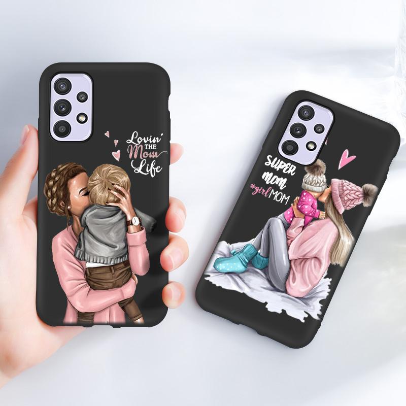 Чехол для телефона Samsung Galaxy A32 «Супер мама», чехол для детского телефона, чехол для Samsung A32 4G A 32 A51 A52 A71 A72 A70 A50 A12 A21S, мягкий чехол