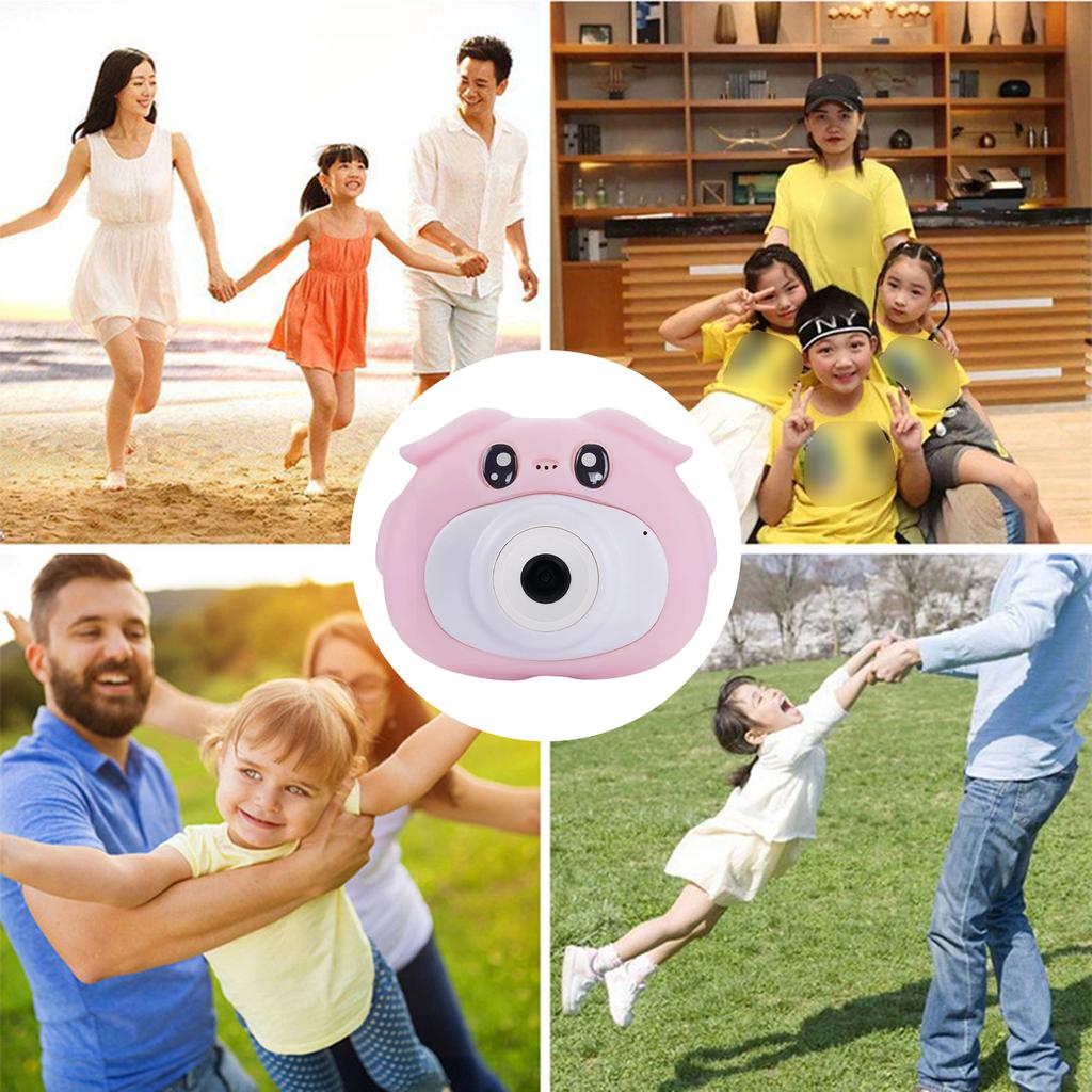 Children s Digital Camera, 8MP HD Kids Camera, 1080P Video Recorder, 2.0 Screen, 4X Zoom, Time-Lapse, and Fun Stickers for Photography