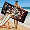 Anime Overlord Print Beach Towel, Large Soft Quick Dry Towel for Beach Camping Swimming