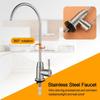 Quick Connector Water Filter Faucet Stainless Steel Drinking Water Faucet  Dishwashing Pool