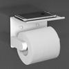Gold Toilet Paper Holder Stainless Steel Tissue Roll Holder Phone Shelf  Washroom