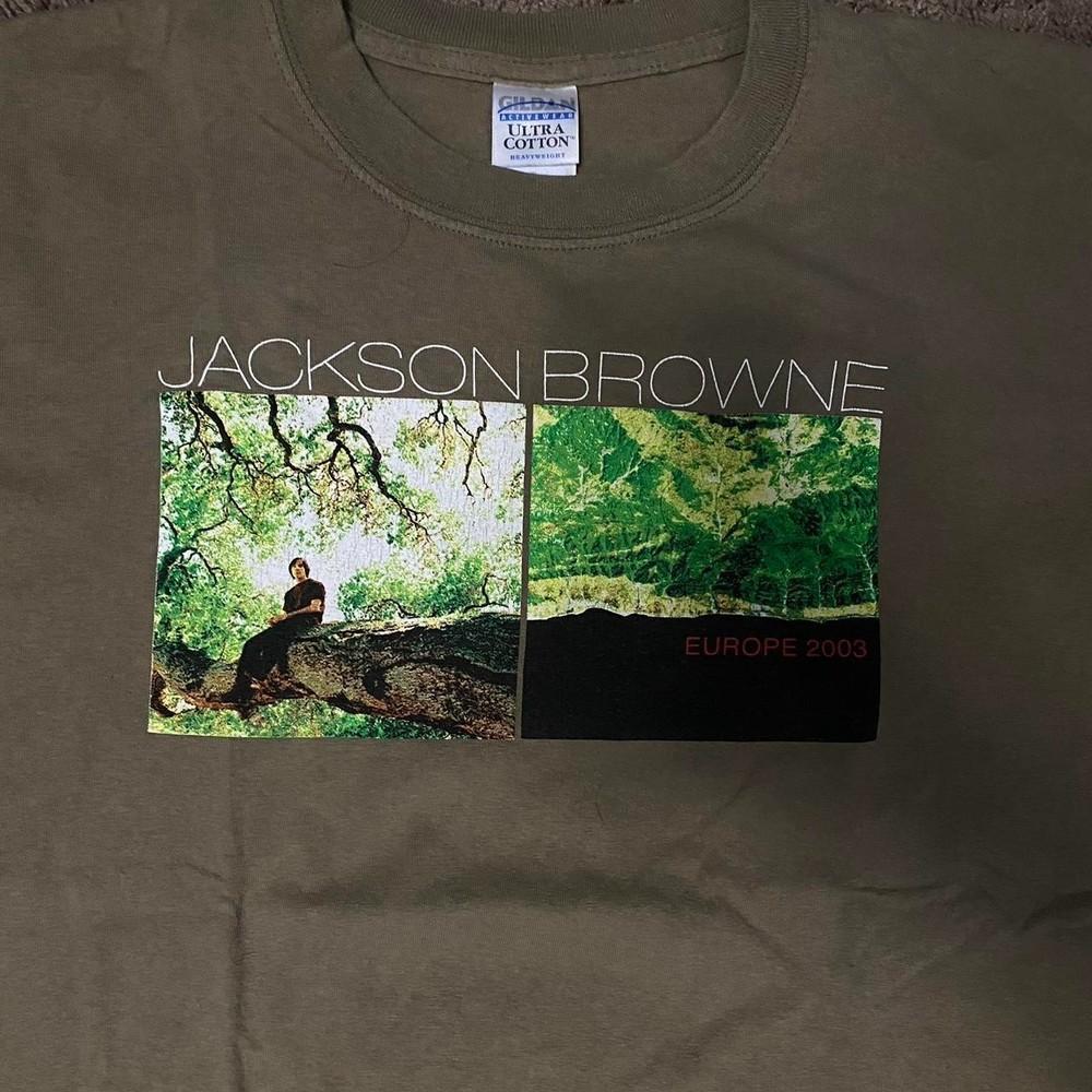 Jackson Browne Europe 2003 1-Sided Shirt Unisex Concert S-5XL B130