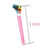 ALLVD Set of 20 Extra Long Whistles, Party Props, Birthday Cheer Whistles, Approximately 11cm Long (Random Color)