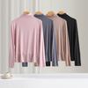 Women Autumn Winter Bottoming TShirt TurtleNeck Long Sleeve Shirt Casual Tees Shirts Solid Slim Basic Tees Undershirt