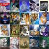 Diamond Painting Tiger Full Square Drill Needlework Diamond Embroidery Animal Cross Stitch Diamond Mosaic Home Decor