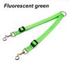 Nylon Pet Dog Leash Colorful Traction Rope Detachable One For Two Pet Dog Traction Leash Nylon Double Leash Kit For 2 Dogs