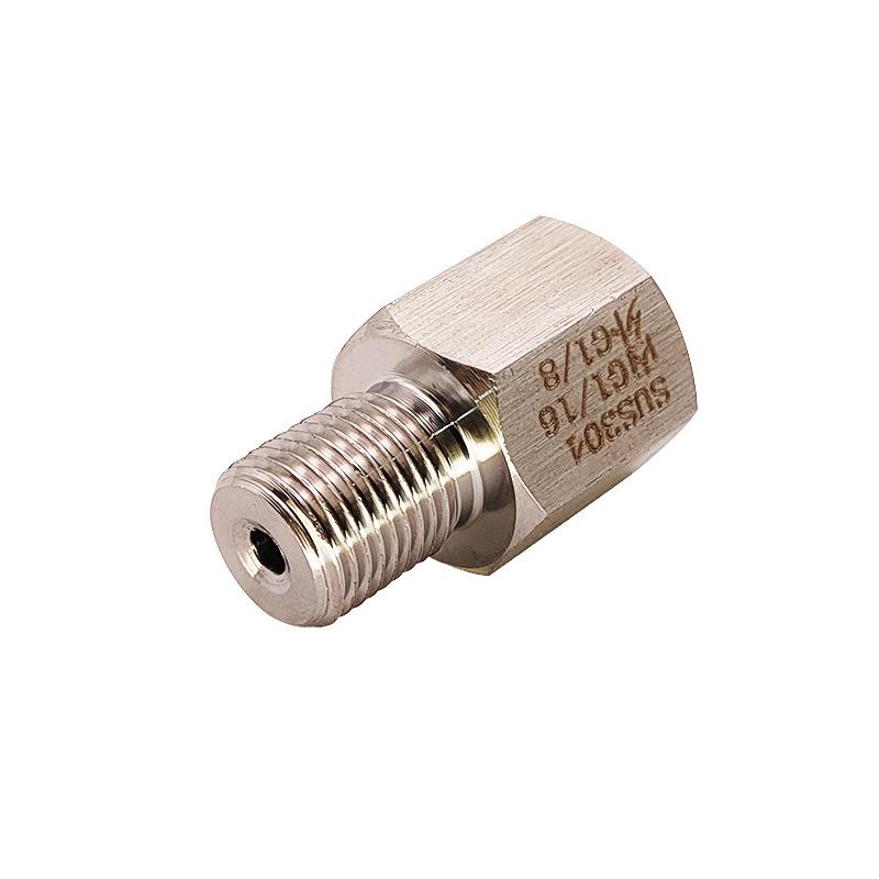 Редукционный фитинг из нержавеющей стали, female G1/16 BSP to male G1/8 (0983)