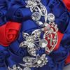 Wifelai Бабочка Сверло Лента Свадебный Букет W2216