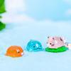 Cute Glow-in-the-dark Resin Animal Miniatures For Diy Micro Landscape Decor