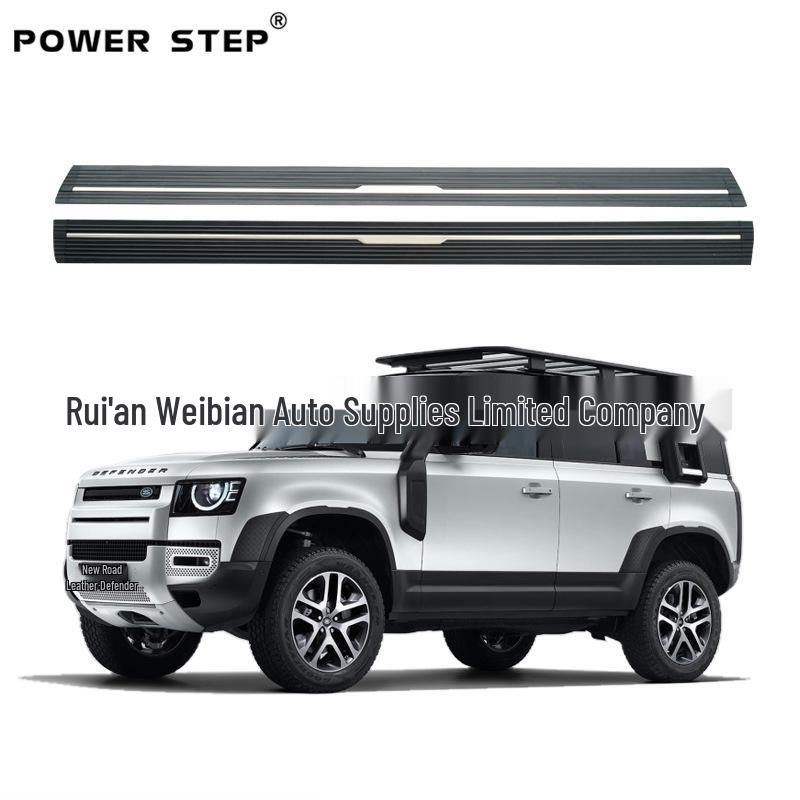 Электрическая выдвижная подножка для нового Land Rover Defender: Саморасширяющаяся внешняя педаль в оригинальном стиле