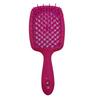 Многофункциональная расческа-массажер с пористой сеткой в форме пчелиных сот, разглаживающая, для сухих и влажных волос, для сушки и укладки