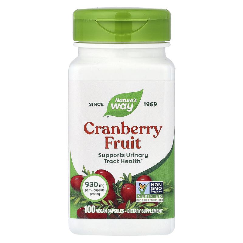 Cranberry Fruit, 100 Vegan Capsules (465 mg per Capsule)
