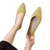 Fashion Solid Colour Knitting Flat Shoes for Women Fashion Female Casual Ballet Flats Footware Breathable Mesh Comfort Loafers