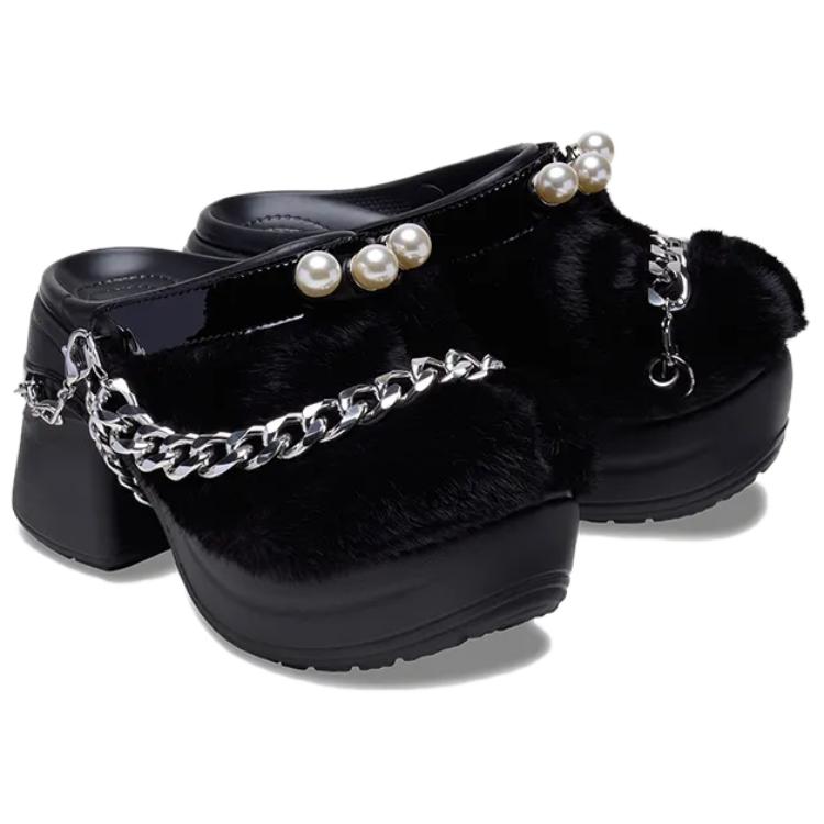 Crocs Шлепанцы-сабо унисекс черные 210683-001