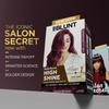 BBLUNT Salon Secret High Shine Conditioning Hair Colour With BondTech™ For Strong Shiny Hair - Wine Deep Burgundy 4.20