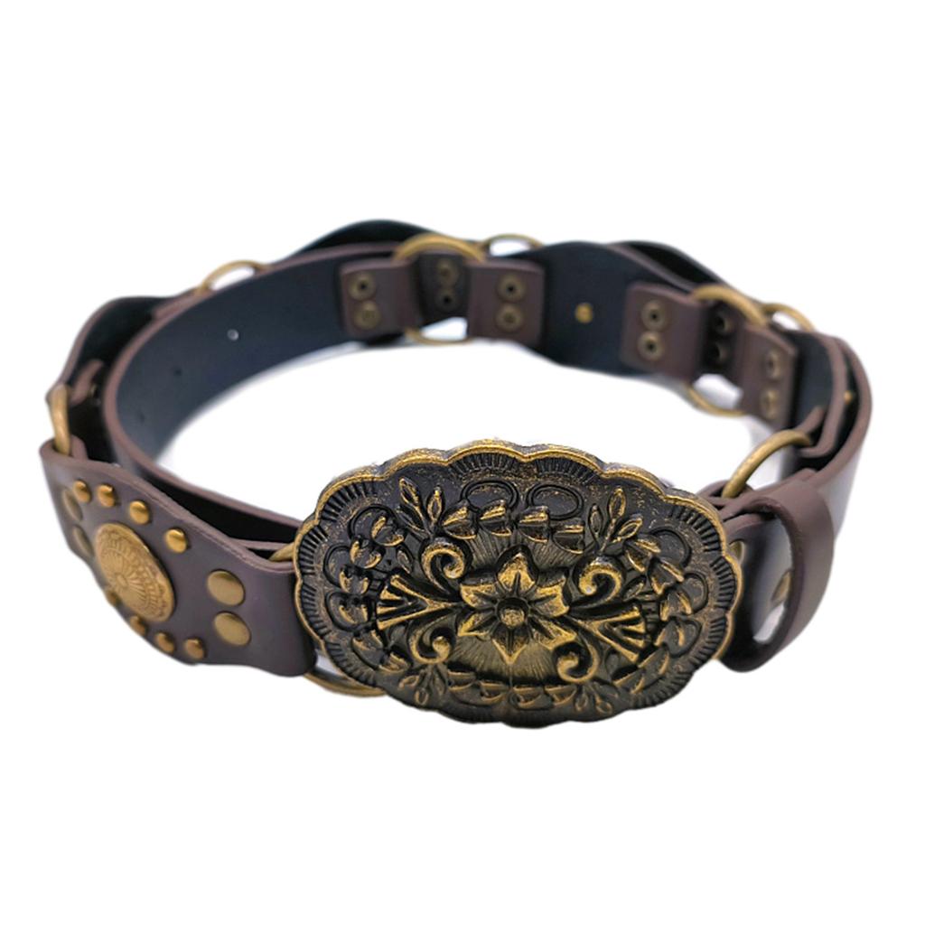 Поясной ремень с гравированной пряжкой для ковбоя, ковбойши с цветком, винтажный ремень, горячая девушка, поясная цепочка, усыпанный шипами, сексуальный ремень большого размера