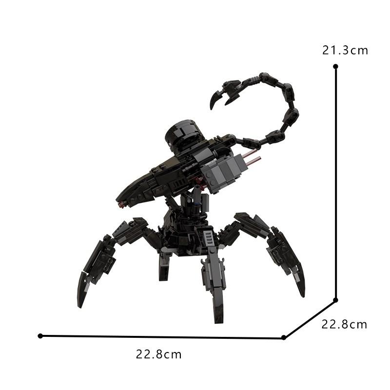 GSBAN Horizon Zero Dawn Робот Боевая Машина Зараженный Игровые Фигурки Действия Модель Строительные Блоки Кирпичики Игрушки для Детей