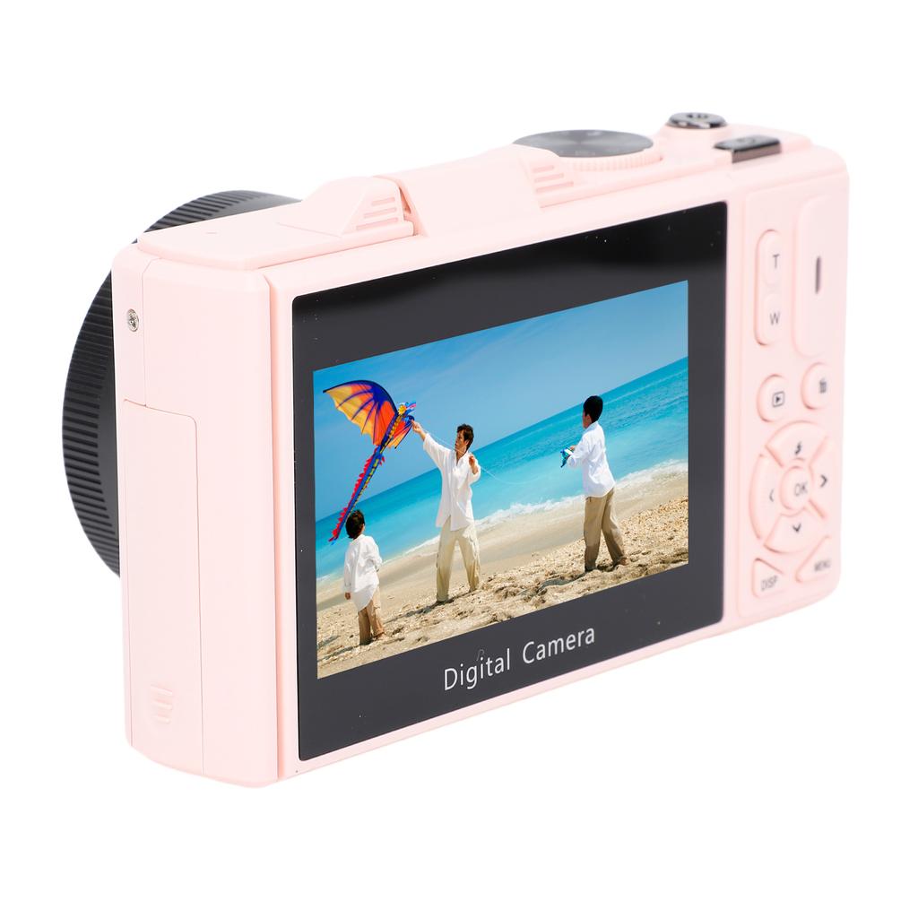 5K Digital Camera for Photography WiFi 75MP Vlog Camera Autofocus Video Camera 3 Inch 180 Degree Flip Screen with 18X