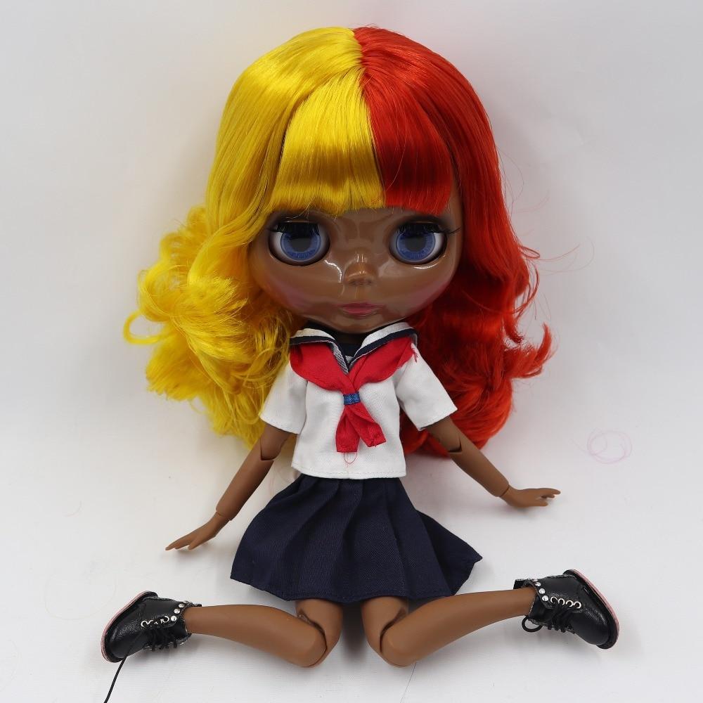 ICY DBS Blyth кукла 1/6 bjd игрушка красочные смешанные волосы случайные цвета глаз кукла на заказ подарок для девочек аниме