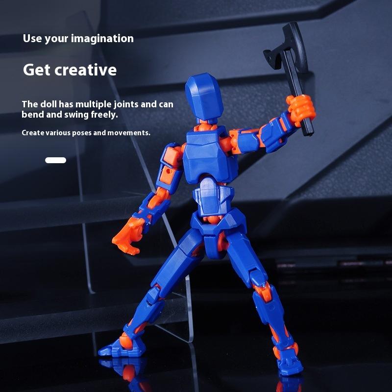 Кукла Spot, 13-суставная подвижная 3D-печатная кукла, кукла-манекен 3-го поколения, самодельный артефакт для декомпрессии всего тела