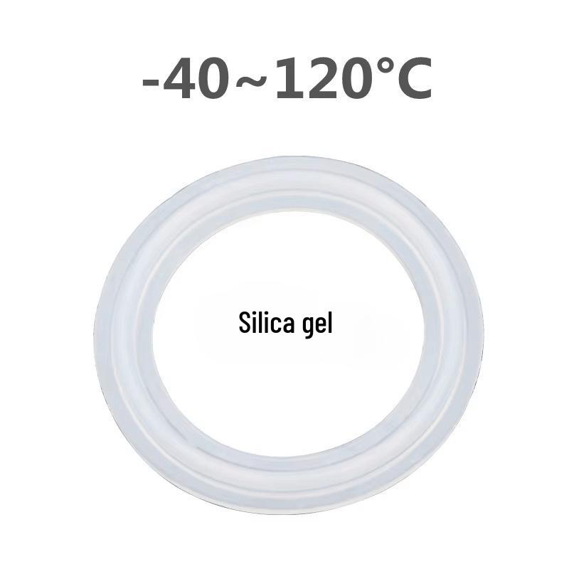 Silicone Quick-Release Sealing Ring & PTFE EPDM Fluoro Rubber Gasket Set
