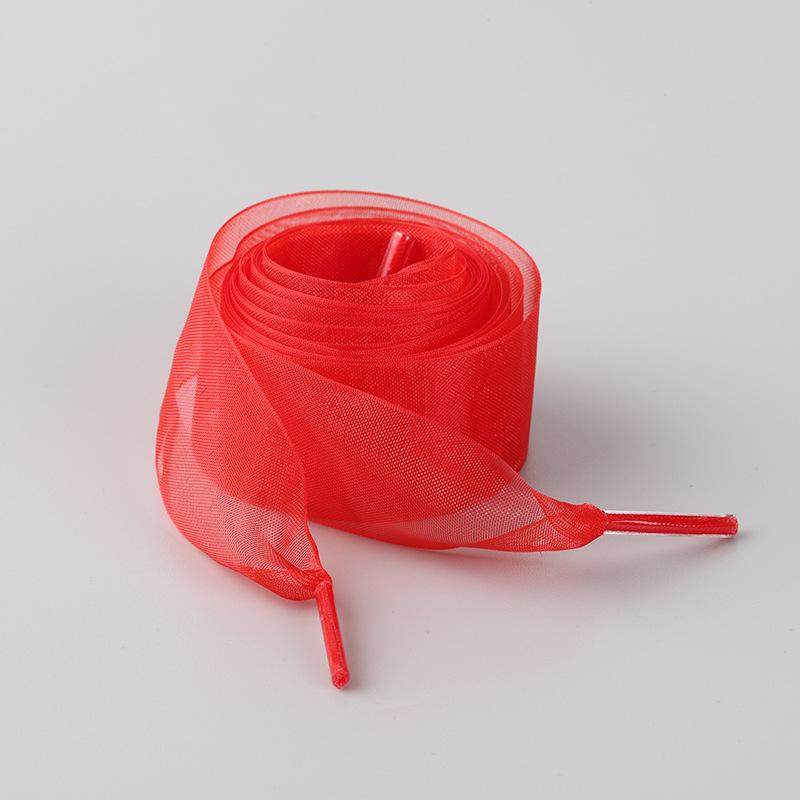 Новые плоские шелковые шнурки шириной 2,3 см, сетчатые шнурки для кроссовок, веревочные шнурки для обуви 100/120/140/160 см, аксессуары для обуви