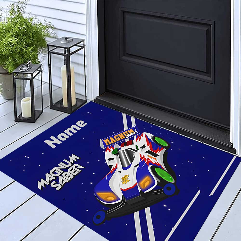 Truck Racing1 Customize your name rug, office chair cushion, home bedroom living room gift.