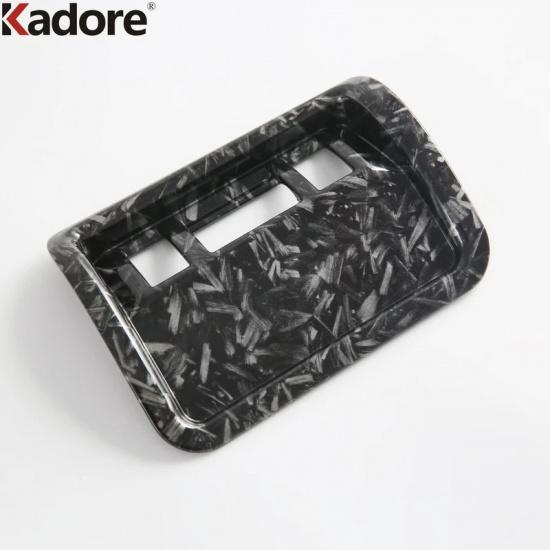 Car Head Light Lamp Switch Button Panel Cover Trim For Subaru Forester 2025 2026 Carbon Fiber Inteiror Mouldings Accessories
