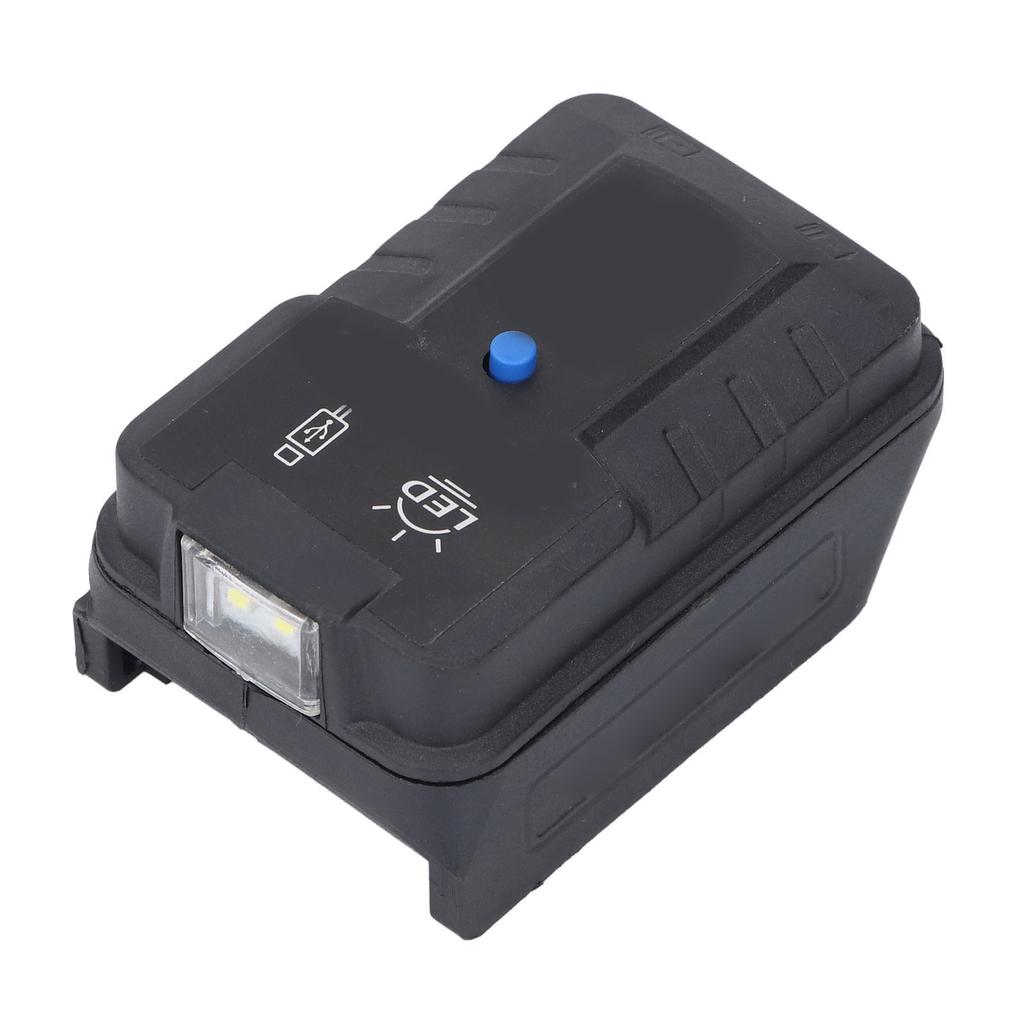 LED Work Light 20V 100LM Double USB Interface Cordless Outdoor LED Work Light for Emergency