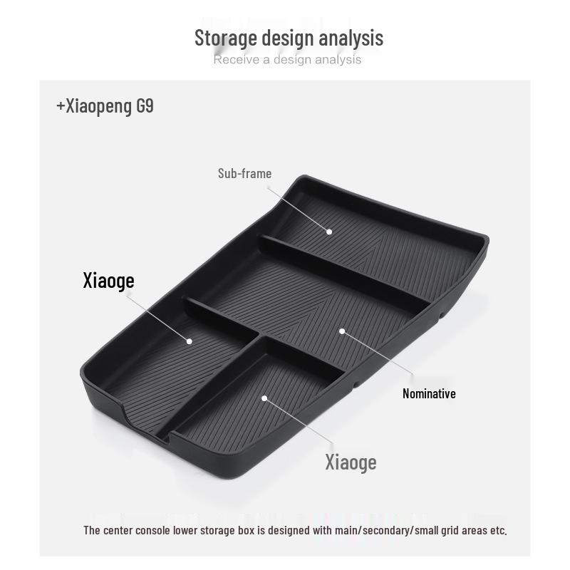 Совместимый органайзер для хранения для Xpeng G9 (22-25 Модели)