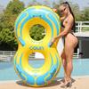 Thickened Anti-Rollover Swim Ring, Adult Women Kids Buoyancy Ring, Beginner Water Inflatable Toy Float, Unisex Safe Comfortable