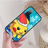 Черный чехол для Samsung Note 20 Lite S24 Ultra S23 A03 A05 A06 A11 A71 A15 A16 A13 A24 A25 A33 A52 A53 A50 M55 M35 Plus P-37 Lovely Pikachu
