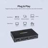 AIMOS AM-KVM201CC 2-портовый HDMI KVM-переключатель с поддержкой 4K*2K@30 Гц HDMI KVM-переключатель Клавиатура Мышь USB