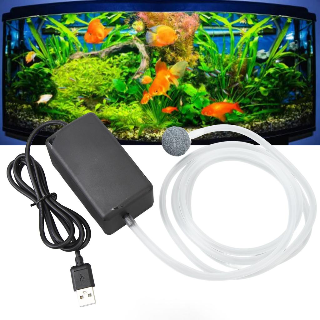 Fish   Oxygen   Pump High Efficiency Oxygenation IP65 Waterproof Portable Small Aquarium Quiet Oxygen Aerator Pump for Outdoor Fishing